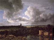 Jacob van Ruisdael, Extensive Landscape with a Ruined